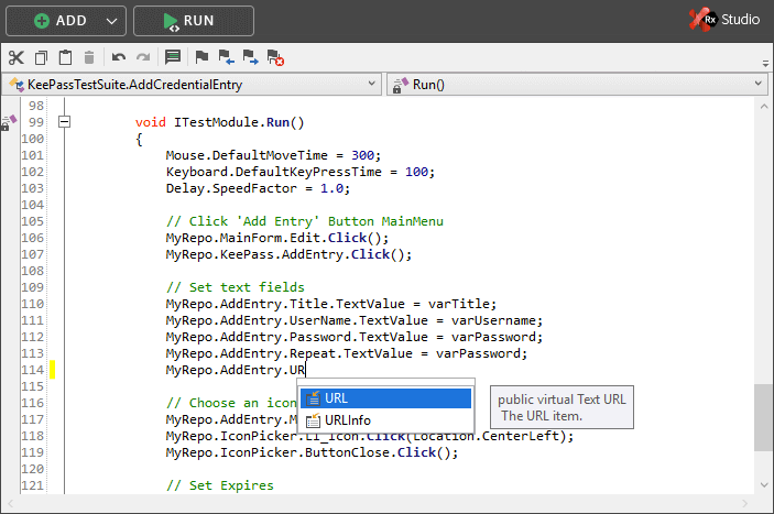 code editor for C# and VB.NET