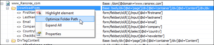 Optimize folder base path