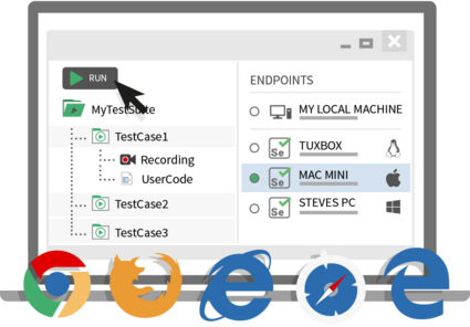Selenium supported browsers