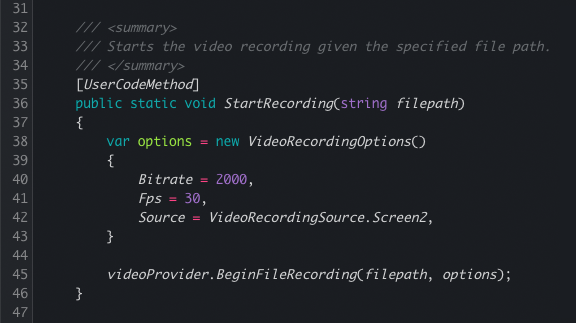 Get the benefits of coded video reporting