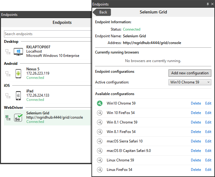 Enjoy the benefits of built-in Selenium WebDriver
