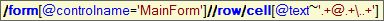 RanoreXPath Regular Expression