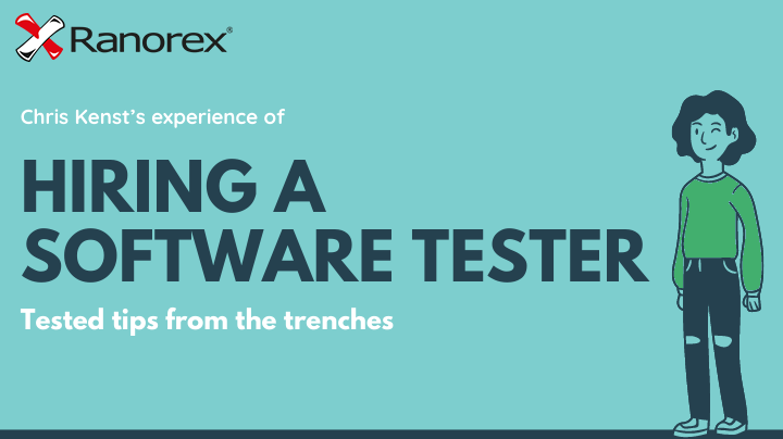 Ranorex infographic hiring a software tester