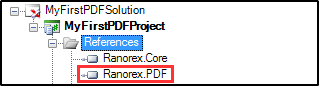 PDF Added Library