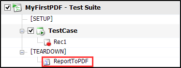 Add Module to Test Suite