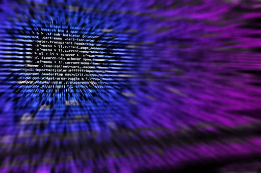 background with computer code