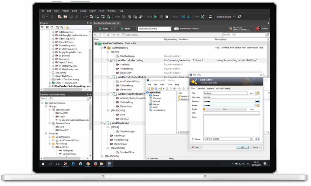 Test Automation Framework - Ranorex